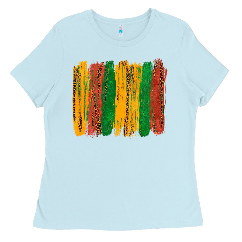 Black History Brushstroke Ladies Tee by texasbilliewilder | Teevron