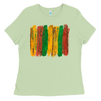 Matcha black history brushstroke Ladies Tee - texasbilliewilder