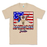Mushroom American junkie Classic Tee - CowhideDigitalArt