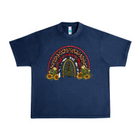 Navy rainbow tree Urban Heavy Tee - AdoDesignShop