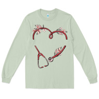 Matcha custom heart stethoscope Long Sleeve Tee - MaliasSmallBusiness