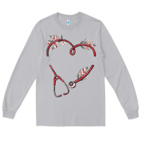 Moon Dust custom heart stethoscope Long Sleeve Tee - MaliasSmallBusiness