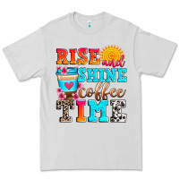 Dove Grey rise and shine coffee time Premium Tee - Zillion Design Studio