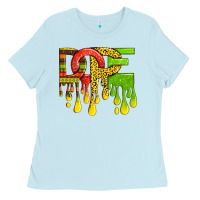 Baby Blue black history juneteenth dope Ladies Tee - texasbilliewilder