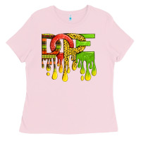 Bubblegum Pink black history juneteenth dope Ladies Tee - texasbilliewilder