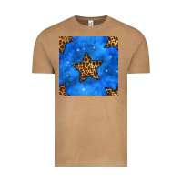 Vintage Camel 4th of july leopard stars seamless pattern Vintage Tee - BundleAndBundleShop