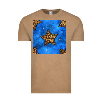 Vintage Coffee 4th of july leopard stars seamless pattern Vintage Tee - BundleAndBundleShop