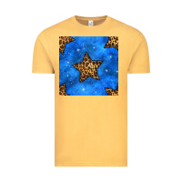 Vintage Mustard 4th of july leopard stars seamless pattern Vintage Tee - BundleAndBundleShop