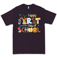 Plum happy first day of school Premium Tee - AdoDesignShop