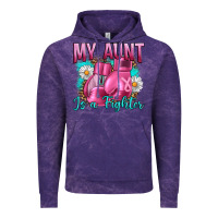 Cloud Purple Breast Cancer My Aunt İs A Fighter Vintage Hoodie - Artiststas