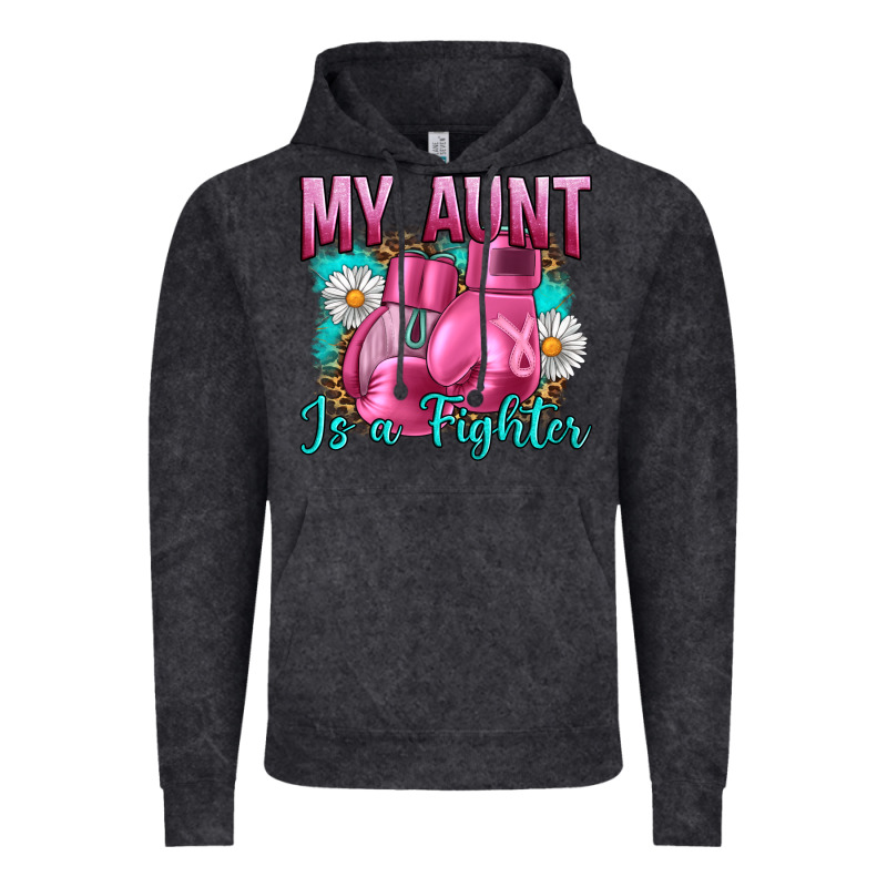 Breast Cancer My Aunt İs A Fighter Vintage Hoodie by Artiststas | Teevron
