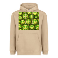 Mushroom st. patrick's day lucky face Heavyweight Hoodie - RanaPortraitStore