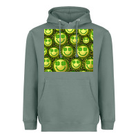 Sage st. patrick's day lucky face Heavyweight Hoodie - RanaPortraitStore
