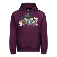 Mauve Wine Xoxo the original love language Easter Day Urban Hoodie - CowGirlArtShop