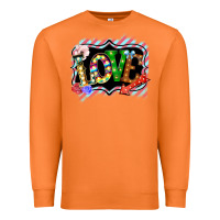 Carrot love frame digital valentines day Premium Sweatshirt - Bettercallsaul