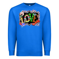 True Royal love frame digital valentines day Premium Sweatshirt - Bettercallsaul