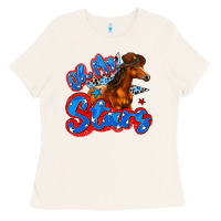 Bone oh my stars horse Ladies Tee - Zillion Design Studio