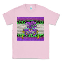 Bubblegum Pink mardi gras  mask Classic Tee - BarkalooDesign