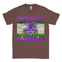 Chestnut mardi gras  mask Classic Tee - BarkalooDesign