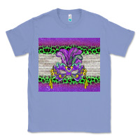 Colony Blue mardi gras  mask Classic Tee - BarkalooDesign