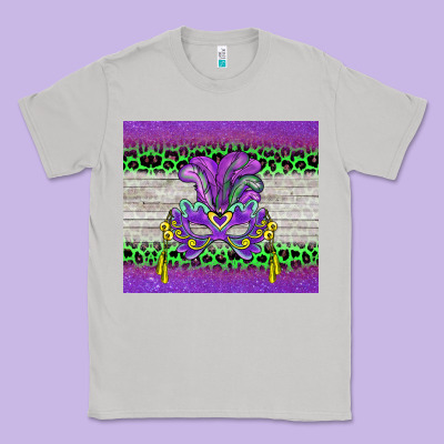Mardi Gras  Mask Classic Tee Designed By Barkaloodesign