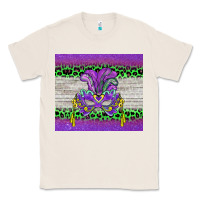 Natural mardi gras  mask Classic Tee - BarkalooDesign