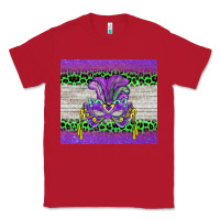 Red mardi gras  mask Classic Tee - BarkalooDesign