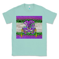 Seafoam mardi gras  mask Classic Tee - BarkalooDesign