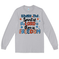 Moon Dust where the spirit of the lord is there is freedom Long Sleeve Tee - MaliasSmallBusiness