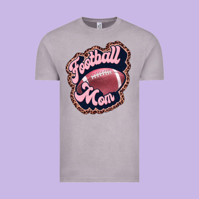 Football Mom Vintage Tee Designed By Jahusdesignshop