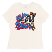 Bone oh my stars cow Ladies Tee - Zillion Design Studio