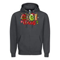 Smoke gigi claus Zipper Hoodie - MaliasSmallBusiness