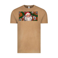 Christmas With Santa Vintage Tee | Teevron