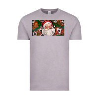 Vintage Zinc christmas with santa Vintage Tee - AdoDesignShop