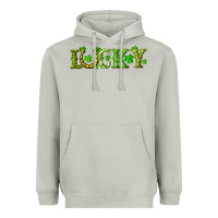 Moon Dust st. patrick's day lucky with clovers and horseshoe Heavyweight Hoodie - RanaPortraitStore