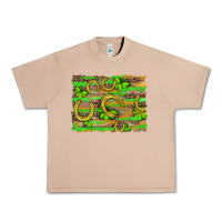 Burro horseshoe shamrock leopard wood glitter background Urban Heavy Tee - Artiststas
