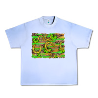 Grape Ice horseshoe shamrock leopard wood glitter background Urban Heavy Tee - Artiststas