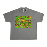 Tornado horseshoe shamrock leopard wood glitter background Urban Heavy Tee - Artiststas