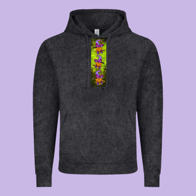 Halloween Gnome Pen Wrap Vintage Hoodie Designed By Bundleandbundleshop
