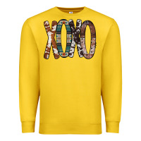 Lemon Xoxo Leopard Heart Premium Sweatshirt - Bettercallsaul