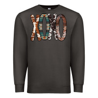 Smoke Xoxo Leopard Heart Premium Sweatshirt - Bettercallsaul