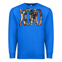 True Royal Xoxo Leopard Heart Premium Sweatshirt - Bettercallsaul