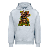 Heather Grey We are Black History Urban Hoodie - HowdyJamesFarm