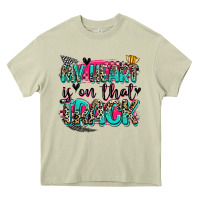 Mossy my heart is on that track Heavy Core Tee - Zillion Design Studio