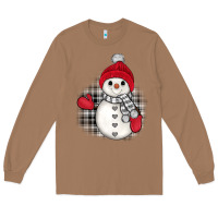 Toasted Coconut grey christmas snowman Long Sleeve Tee - JahusDesignShop
