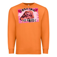 Carrot Valentine Sloth Premium Sweatshirt - Bettercallsaul