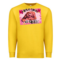 Lemon Valentine Sloth Premium Sweatshirt - Bettercallsaul
