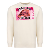 Sandshell Valentine Sloth Premium Sweatshirt - Bettercallsaul