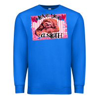 True Royal Valentine Sloth Premium Sweatshirt - Bettercallsaul