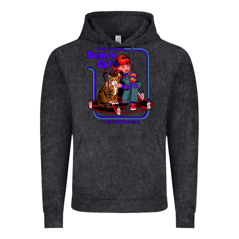 Caring For Your Demon Cat Tshirt Vintage Hoodie by Bettercallsaul | Teevron